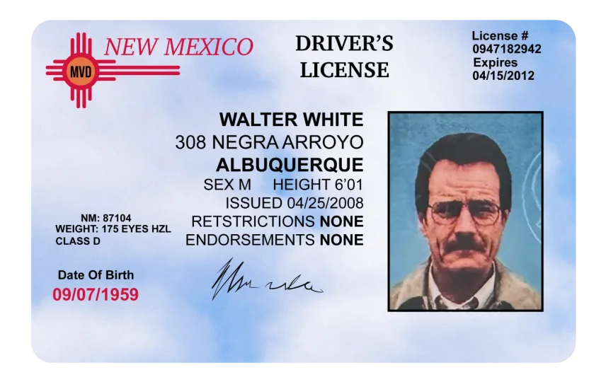 Walter white id