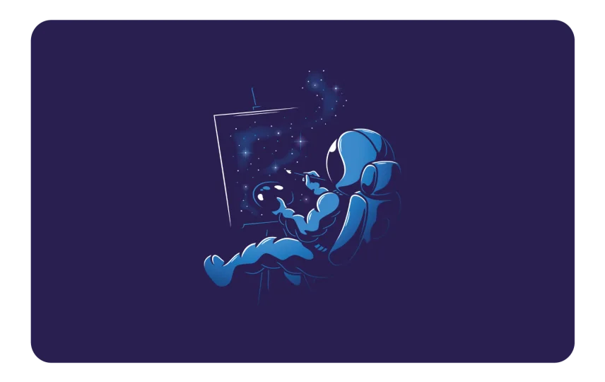 Astronaut Canvas