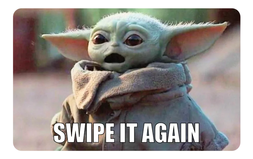 Swipe It Again