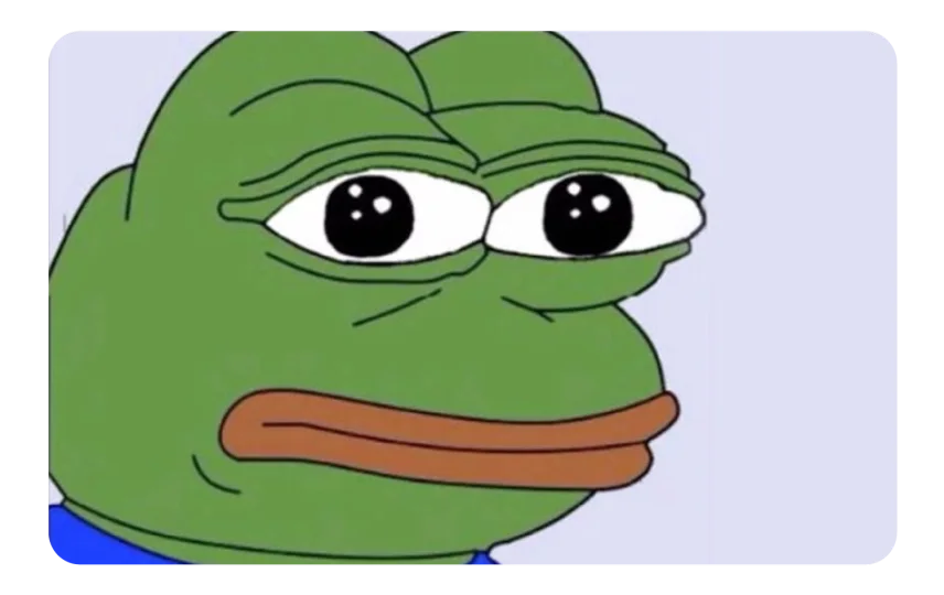 Sad Frog