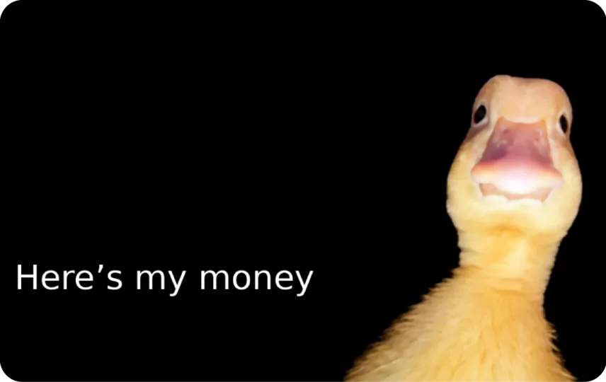 Here's the money