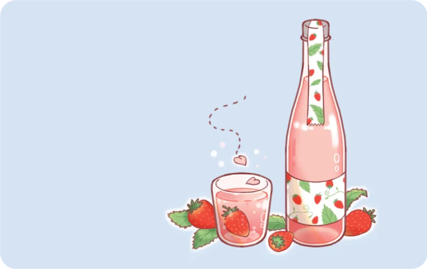 Strawberry Nigori