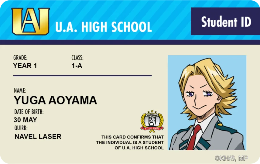 Student ID - Yuga Aoyama