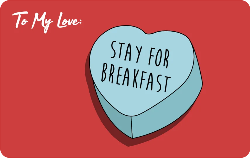 Stay for breakfast
