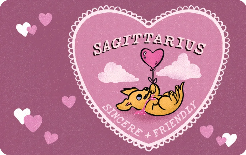 Sagittarius puppy love