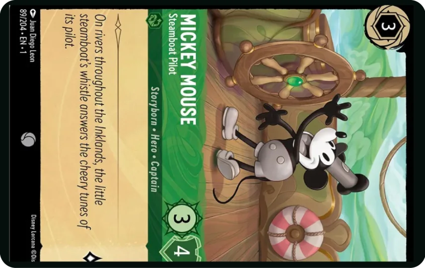 Mickey Mouse Steamboat Pilot