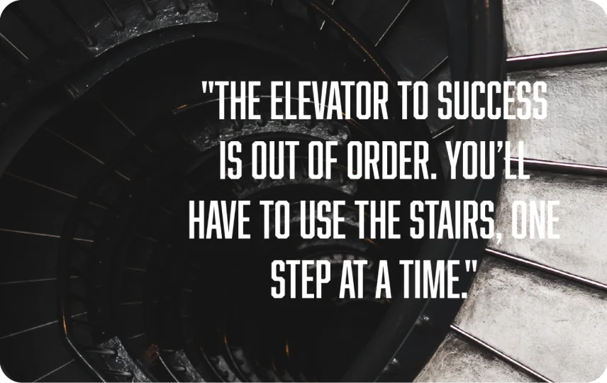 Elevator to success