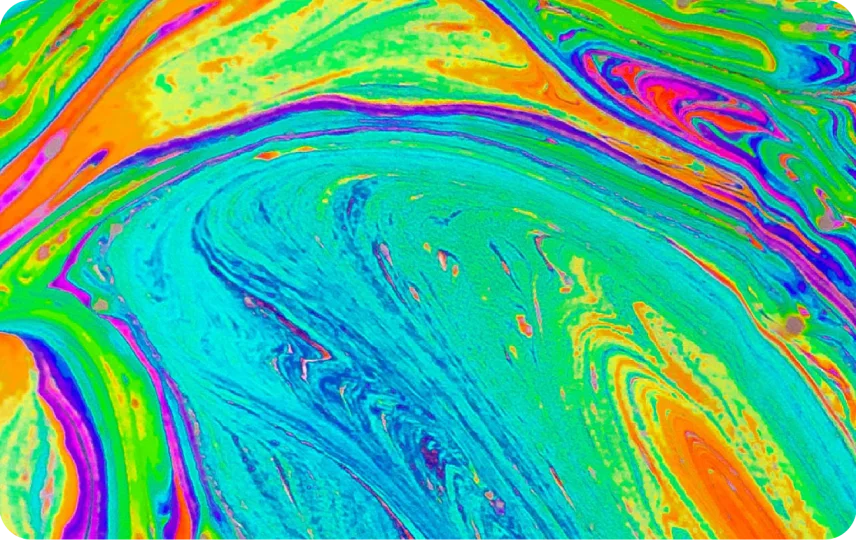 Abstract Paint Vibrant