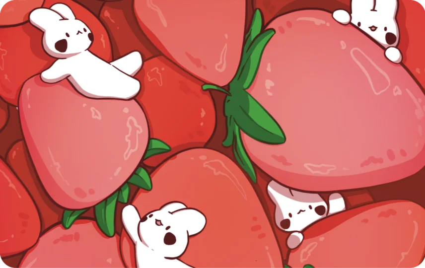 Strawberry Bunnies