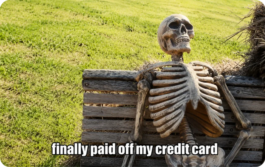 Finally paid off card