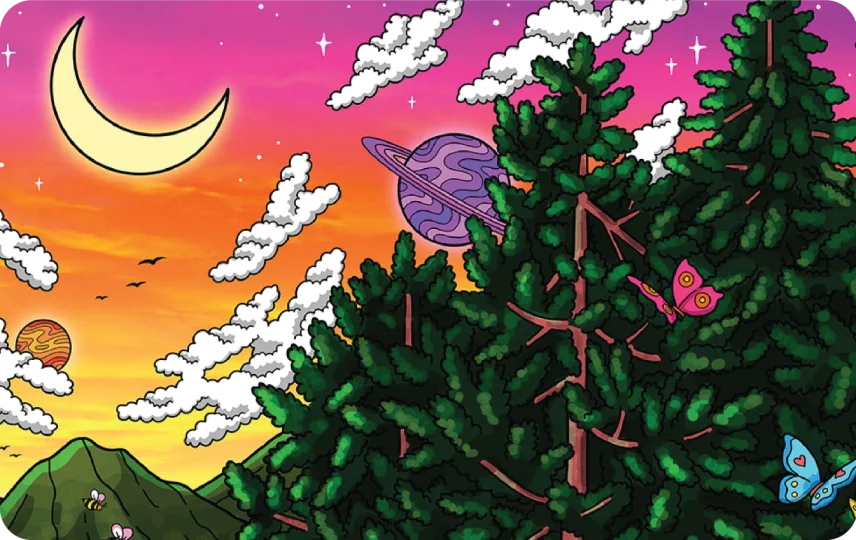 Evergreen Dusk