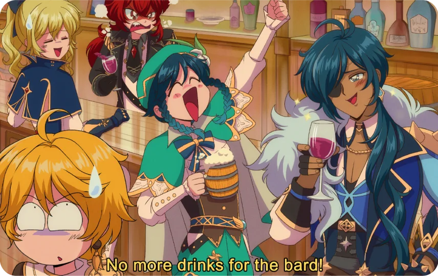 In Mondstadt Tavern