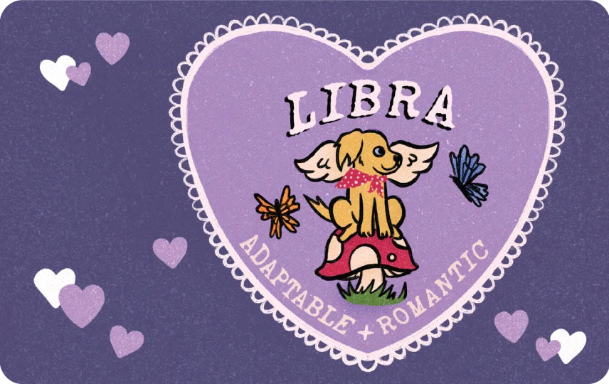 Libra puppy love