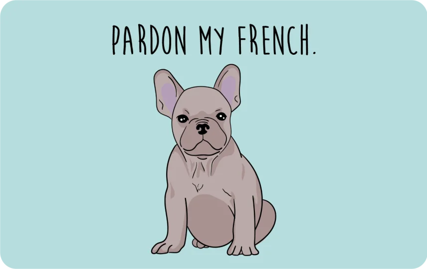 Pardon my French