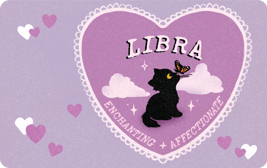 Libra cat love