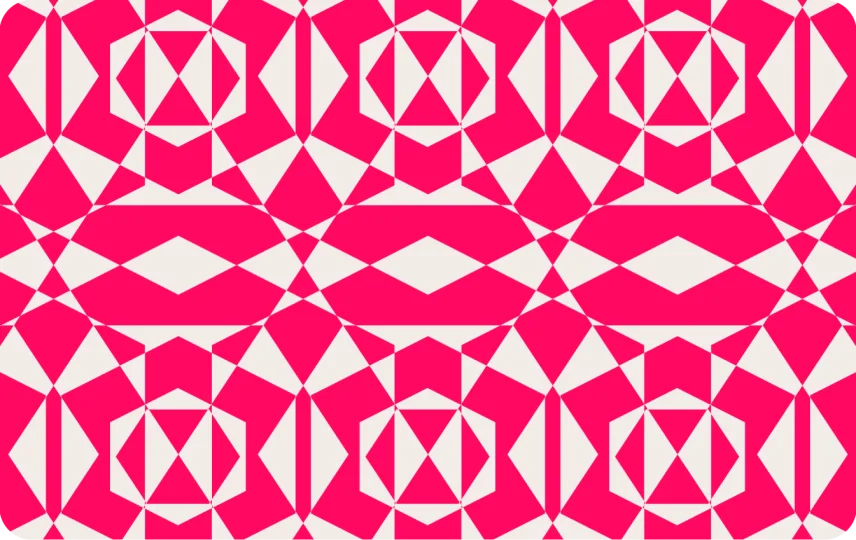 Abstract Pattern Diamond