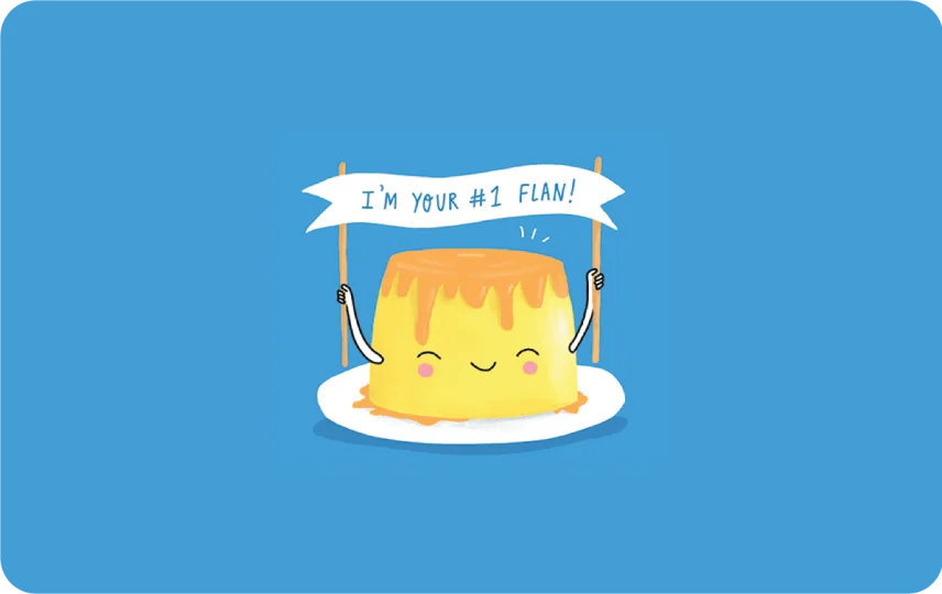 #1 Flan