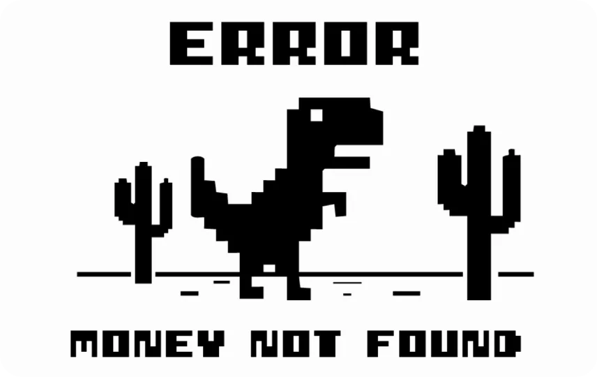 Error, Money Not Found