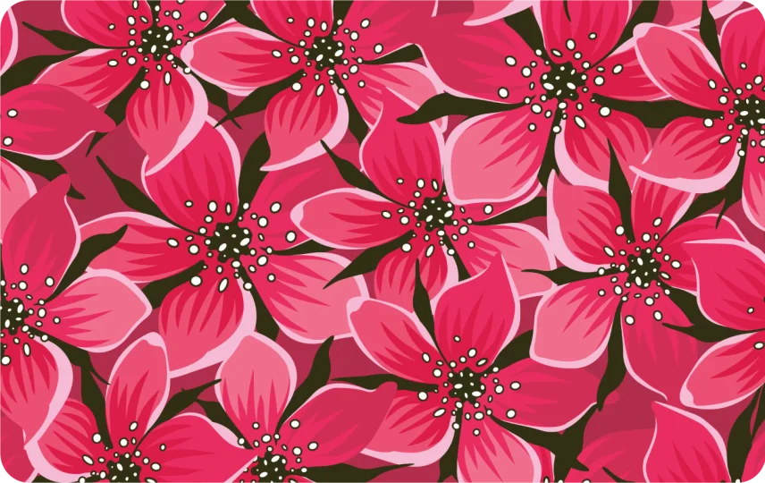 Red Florals