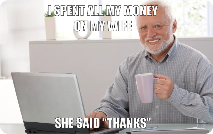 She said Thanks