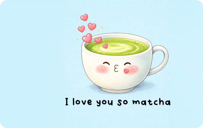 I love You So Matcha