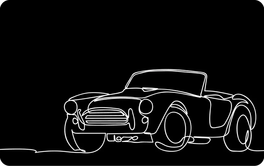 Benz Line Art