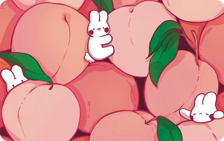 Peach Bunnies