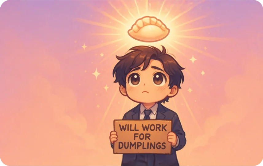 Will Work For Dumplings