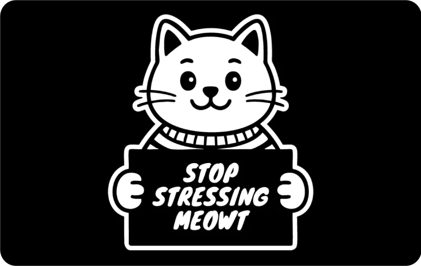 Stop Stressing Meowt