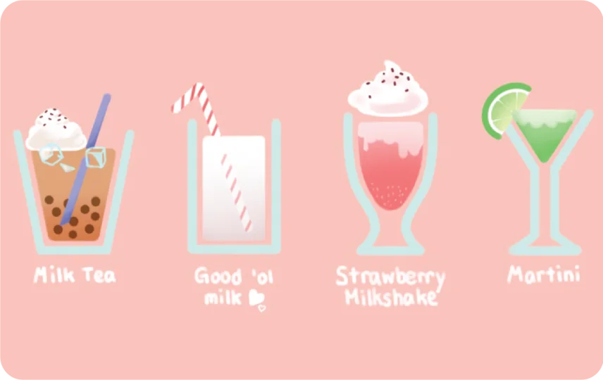 Assorted Drinks