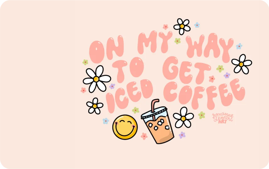 Iced coffee lover