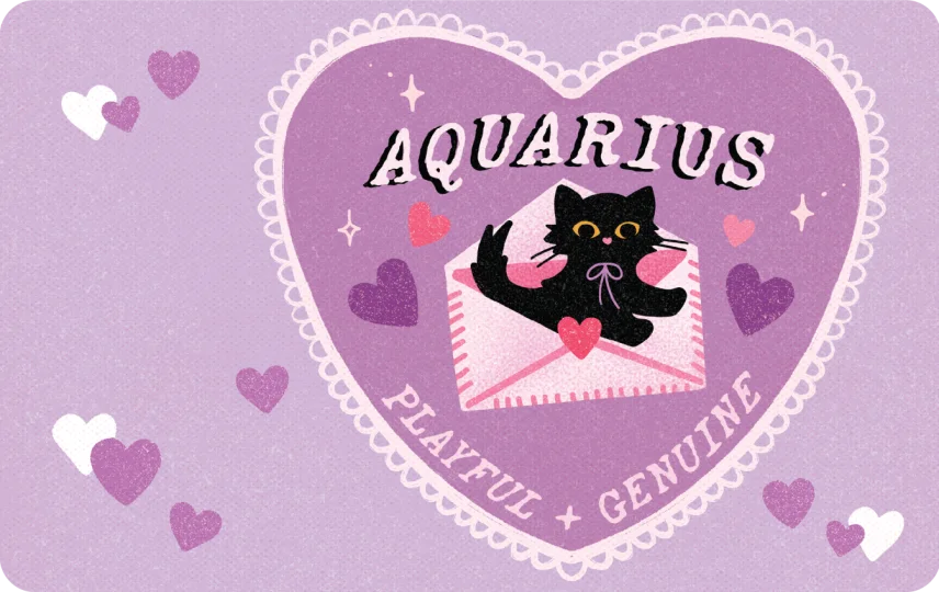 Aquarius cat love