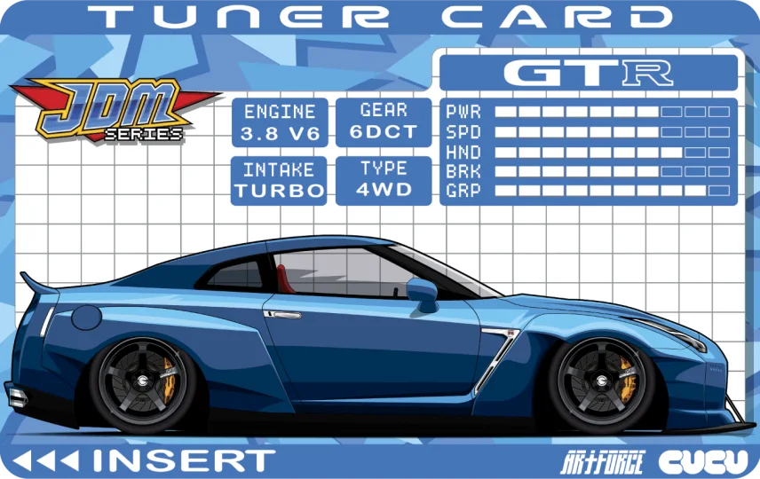 R35 GTR Tuner Card