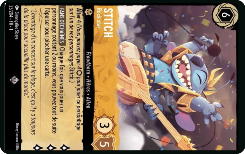 Stitch Rock Star