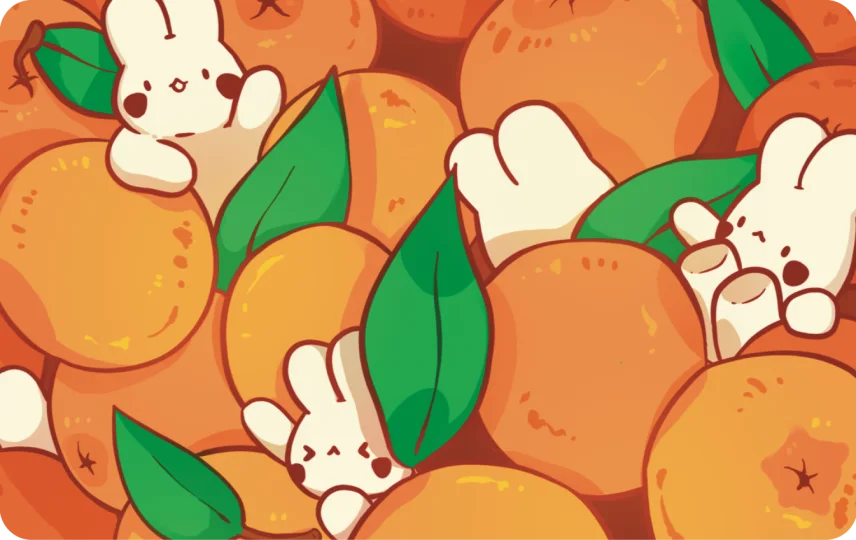 Orange Bunnies