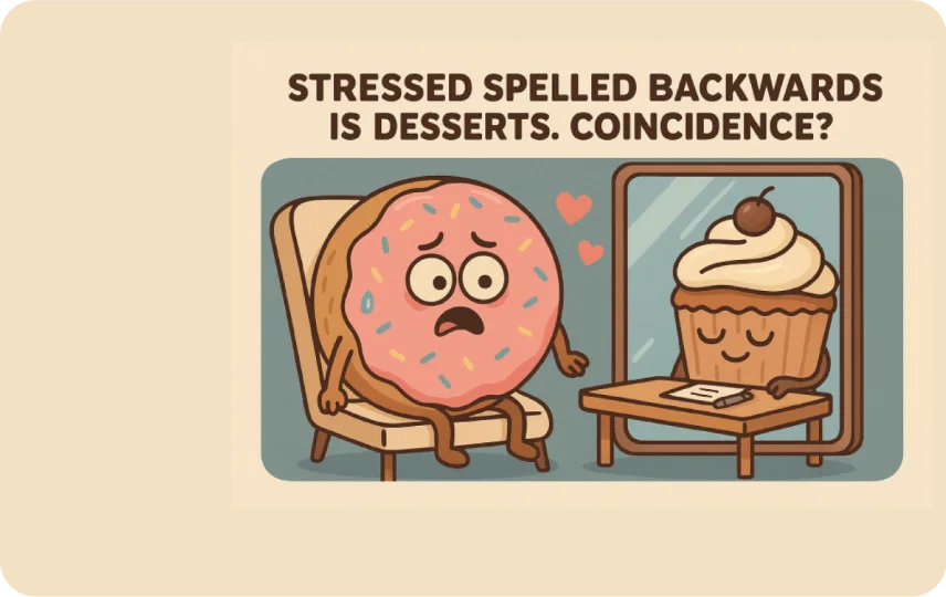 Stressed is Desserts
