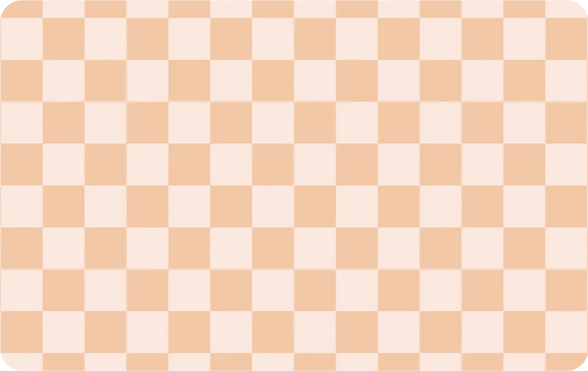 Checkered Cream