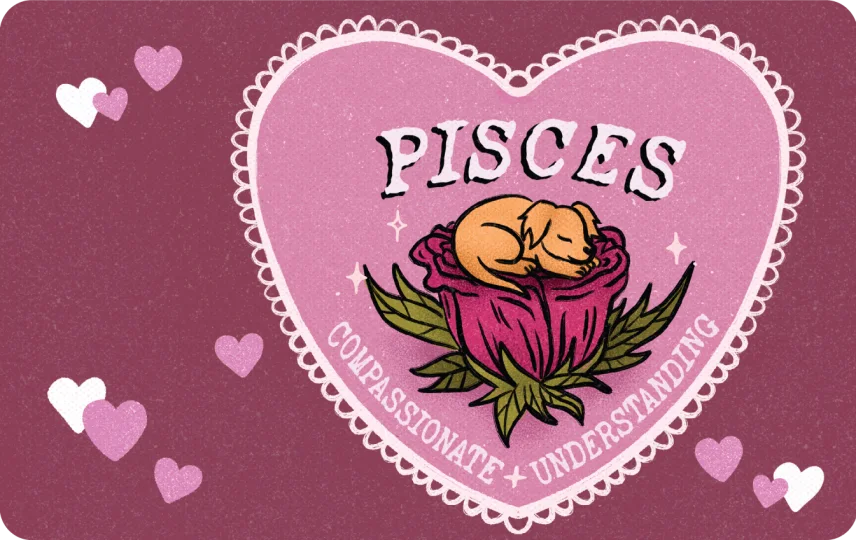 Pisces puppy love