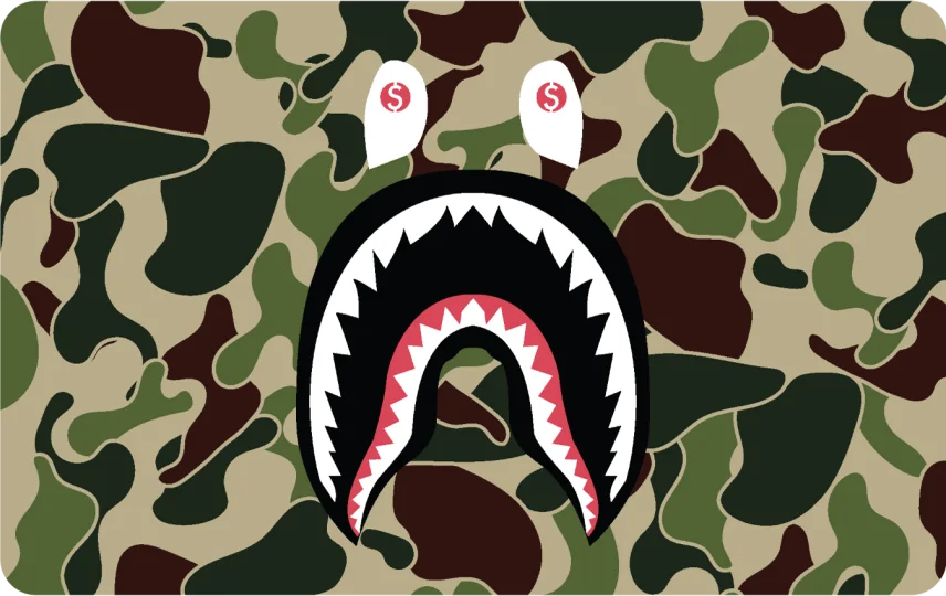 Ape Shark Camo