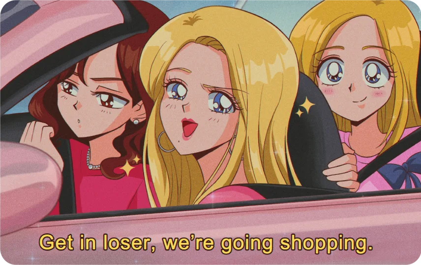 We're Going Shopping