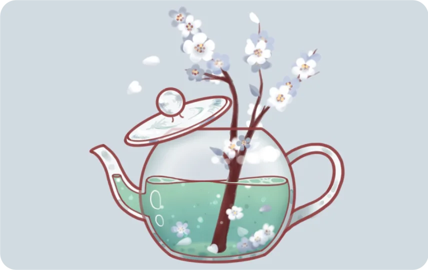 Blooming Teapot