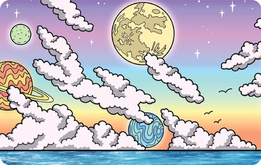 Pastel Sea