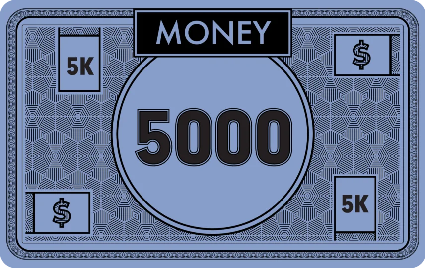 $5000 Note