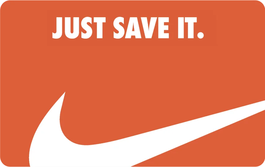 Just Save It. Orange