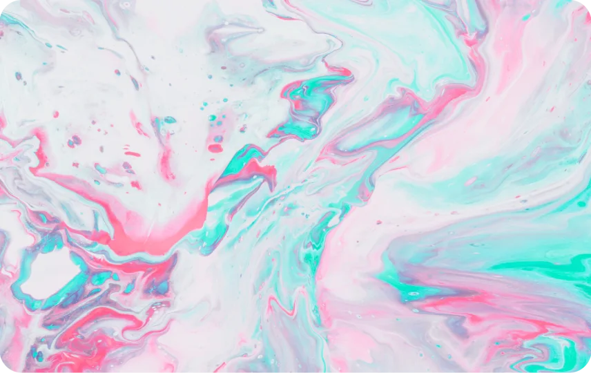 Abstract Paint Pink and Blue