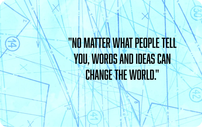 No Matter What People Tell You