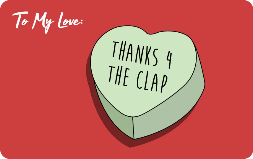 Thanks 4 the clap