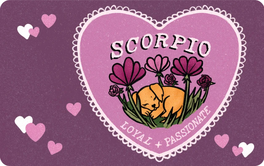 Scorpio puppy love