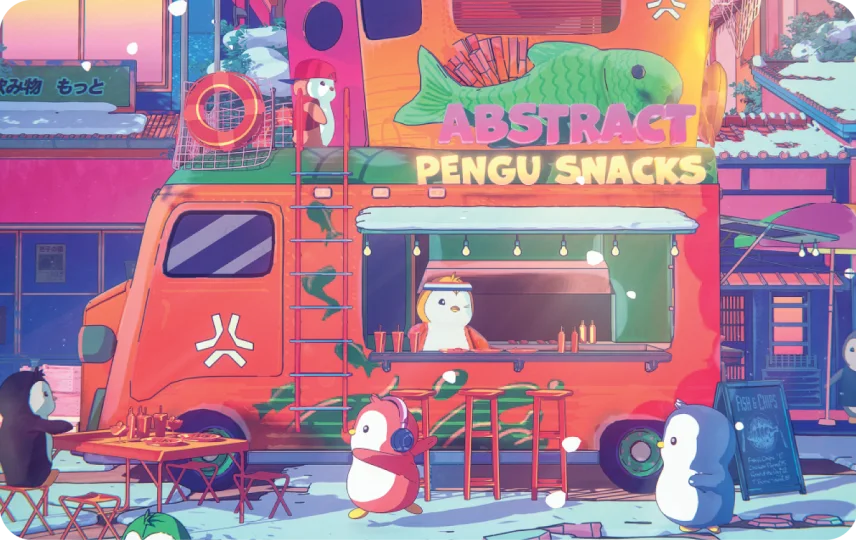 Abstract x Pengu