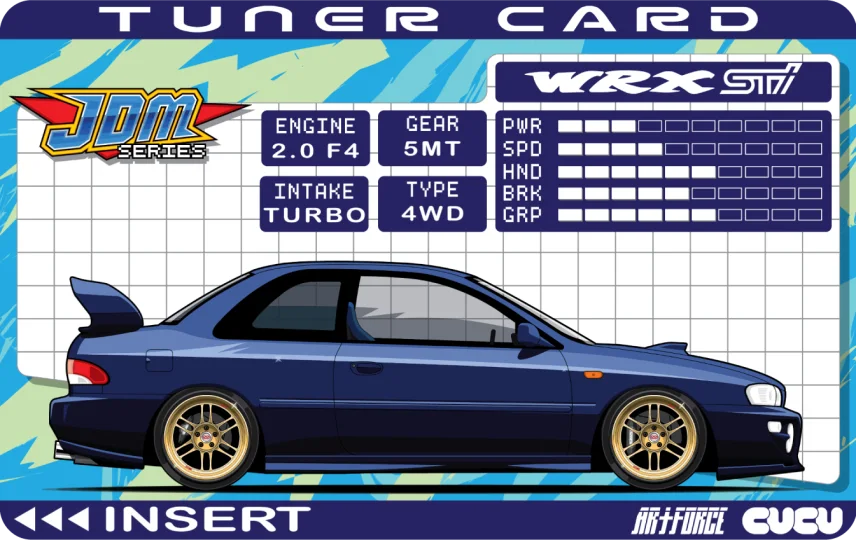 Tuner Card GC8 WRX
